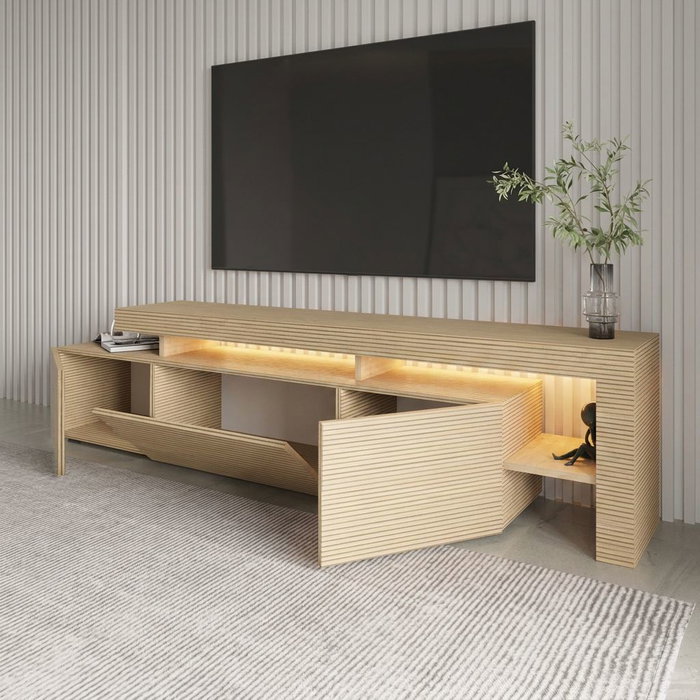 Hanah Home Beliz Soporte para TV Warm Oak, Sapphire Oak